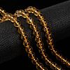 Natural Citrine Beads Strands G-E326-4mm-01-4