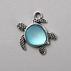 Tibetan Style Alloy Pendants FIND-WH0050-01B-2