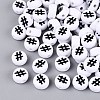 Opaque Acrylic Beads SACR-Q001-10B-1