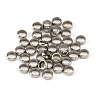 304 Stainless Steel Crimp Beads STAS-WH0029-06C-01-1