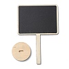 Rectangle Boxwood Mini Chalkboard Signs WOOD-F010-05-2