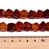 Natural Red Agate Beads Strands G-T138-40-5