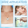 12Pcs 316 Stainless Steel Photo Locket Pendants STAS-HY0002-03-5