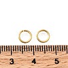 Brass Open Jump Rings KK-B147-03F-G-4