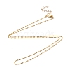 Brass Ball Chains Necklace Making NJEW-JN02838-04-1