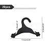Plastic Dog Footprint Coat Hanger AJEW-WH0188-55-2