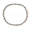 Minimalist Glass Rondelle Beaded Bracelet for Women YA6719-1-1