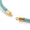 Polyester Cord Bracelet Making BJEW-WH0009-06D-2