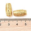 Brass Micro Pave Cubic Zirconia Beads KK-K384-01G-3