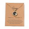 Alloy Rhinestone Pendant Necklaces NJEW-H306-A05-G-3