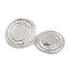 304 Stainless Steel Stud Earring Finding EJEW-U022-06P-2