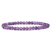 4MM Natural Amethyst Stretch Bracelets RP2095-10-1