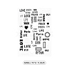 Nail Art Stickers Decals MRMJ-T072-TL0045-2