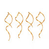 Ion Plating(IP) 304 Stainless Steel Pendants STAS-Z086-03G-1