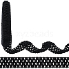 10M Elastic Polyester Ribbon Baby Headbands OHAR-GF0001-53B-02-1