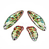 Epoxy Resin Butterfly Wing Pendants FIND-N005-65C-1