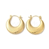 Rack Plating 304 Stainless Steel Hoop Earrings for Women EJEW-Z026-19G-1