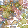 2 Bags Transparent Acrylic Beads MACR-PA0001-17B-1