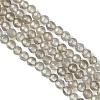 Natural Grey Agate Round Beads Strand G-L084-4mm-08-3