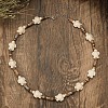 Sea Turtle Dyed Synthetic Turquoise & Coconut Heishi Beaded Necklaces for Men FS-WG4C8C3-02-1
