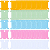 200Pcs 5 Colors PVC Plastic Thread Winding Boards TOOL-SC0001-82-1