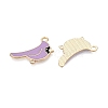 Alloy Enamel Connector Charms PALLOY-Q467-01G-03-2