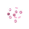 Glass Rhinestone Cabochons GLAA-TAC0005-3mm-10-1