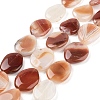 Natural Striped Agate/Banded Agate Beads Strands G-Z061-C09-04-1