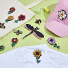 12Pcs 12 Styles Felt Ornament Accessories PATC-PH0001-63-4