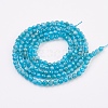 Natural Apatite Beads Strands G-F568-135-2mm-2