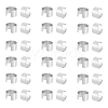 Unicraftale 100Pcs 304 Stainless Steel Cuff Earrings STAS-UN0037-11-1