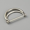 Alloy Buckle Clasps FIND-WH0143-82C-P-2