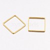 Square Brass Linking Rings EC0308mm-G-2