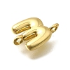 Brass Connector Charms KK-P295-01G-M-2