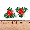 Christmas Theme Transparent Epoxy Resin Decoden Cabochons CRES-T025-01G-3