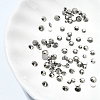 Glass Rhinestone Flat Back Cabochons MRMJ-YW0001-075E-1