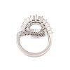 Brass Micro Pave Clear Cubic Zirconia Rings RJEW-U009-01P-3