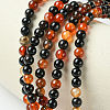 Natural Agate Beads Strands G-G515-4mm-04-2