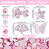 110Pcs DIY Gradient Color Style Jewelry Making Finding Kits KY-SP0001-67E-2