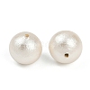 Compressed Cotton Pearl Beads WOVE-V001-A02-10mm-2