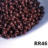 Opaque 8/0 Glass Seed Beads SEED-I013-3mm-RR46-1