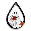 Halloween Printed Acrylic Big Pendants MACR-M048-01B-2