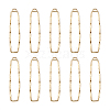 10Pcs Alloy Open Back Bezel Big Pendants PALLOY-TAG0001-01-8