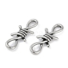 316 Surgical Stainless Steel Knot Connector Charms STAS-G349-09AS-2