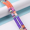 Handmade Polymer Clay Bead Strands CLAY-C003-04I-2