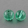 Drawbench Transparent Glass Round Beads Strands X-GLAD-Q012-8mm-11-1