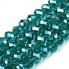 Glass Beads Strands GR11MMY-68L-1
