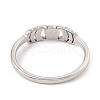 Non-Tarnish 304 Stainless Steel Moon Phase Finger Ring for Women RJEW-A006-05P-2