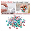 Elecrelive 240Pcs 2 Style Transparent Glass Cabochons GLAA-EL0001-02B-4