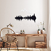Iron Mountain & Forest Wall Stickers DIY-WH0002-36-4